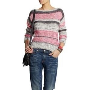 Isabel Marant Etoile Shepard Striped Jumper Sweater Size 38